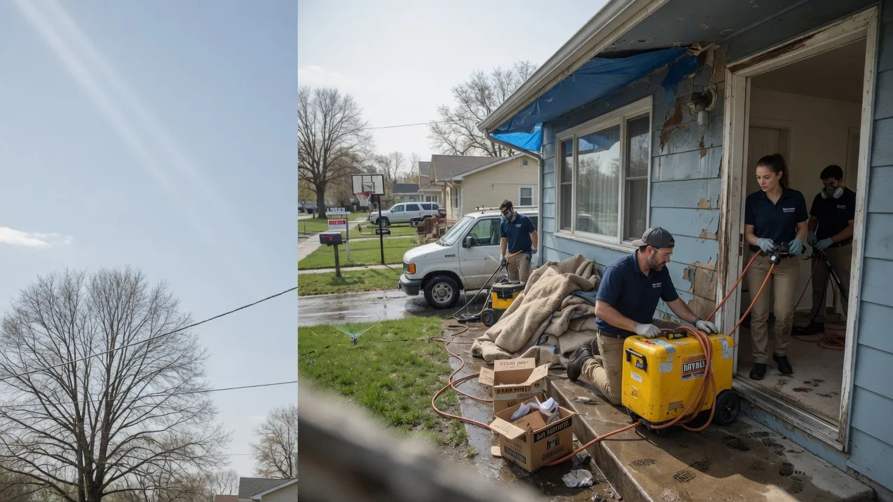 Basement Flood Cleanup in Vine Grove, KY near me